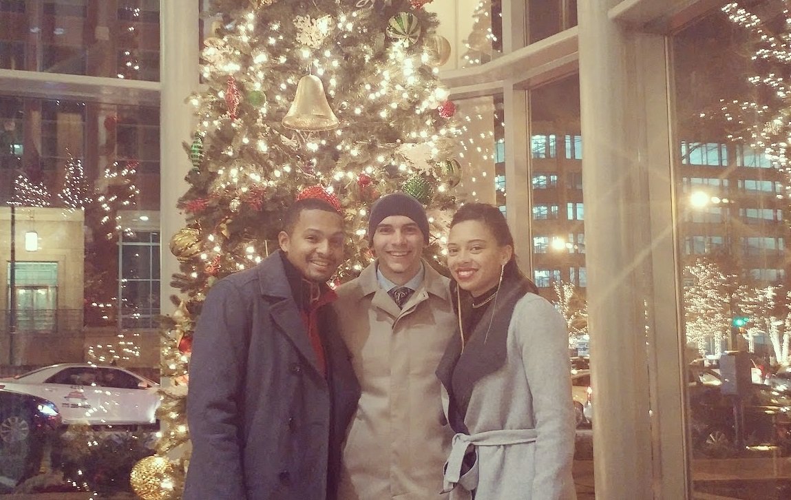 Friends sharing wisdom and quotes together